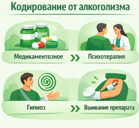 кодирование от алкоголизма в Старой Купавне Санати